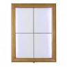 Wall-mounted illuminated menu holder CLASSIC TEAK - CHR MARKET