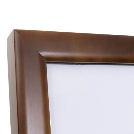 Illuminated menu holder CLASSIC BROWN 4xA4 SECURIT Information Displays