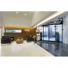 Porte-menu GLASS STAR NOYER 4xA4 SECURIT Porte-menus lumineux