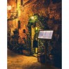 Illuminated menu holder GALVA STEEL 3xA4 on stand SECURIT Information Displays