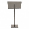 Porte-menu lumineux ACIER GALVA 3xA4 sur pied SECURIT Porte-menus lumineux