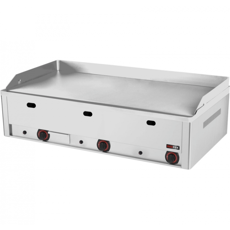 Plaque à snacker gaz 12kW |chrome dur RM GASTRO Planchas professionnelles Plaque à snacker gaz 12kW |chrome dur RM GASTRO Planchas professionnelles
