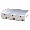 Plaque à snacker gaz 12kW |chrome dur RM GASTRO Planchas professionnelles