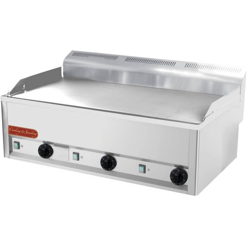 Plaque à snacker électrique 9kW |chrome dur RM GASTRO Planchas professionnelles Plaque à snacker électrique 9kW |chrome dur RM GASTRO Planchas professionnelles