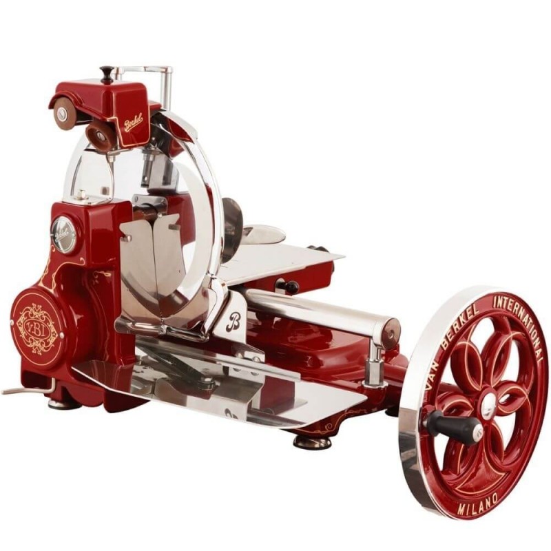 Trancheuse à volant BERKEL B114| ROUGE BERKEL Trancheuses à volant manuelles BERKEL Trancheuse à volant BERKEL B114| ROUGE BERKEL Trancheuses à volant manuelles BERKEL