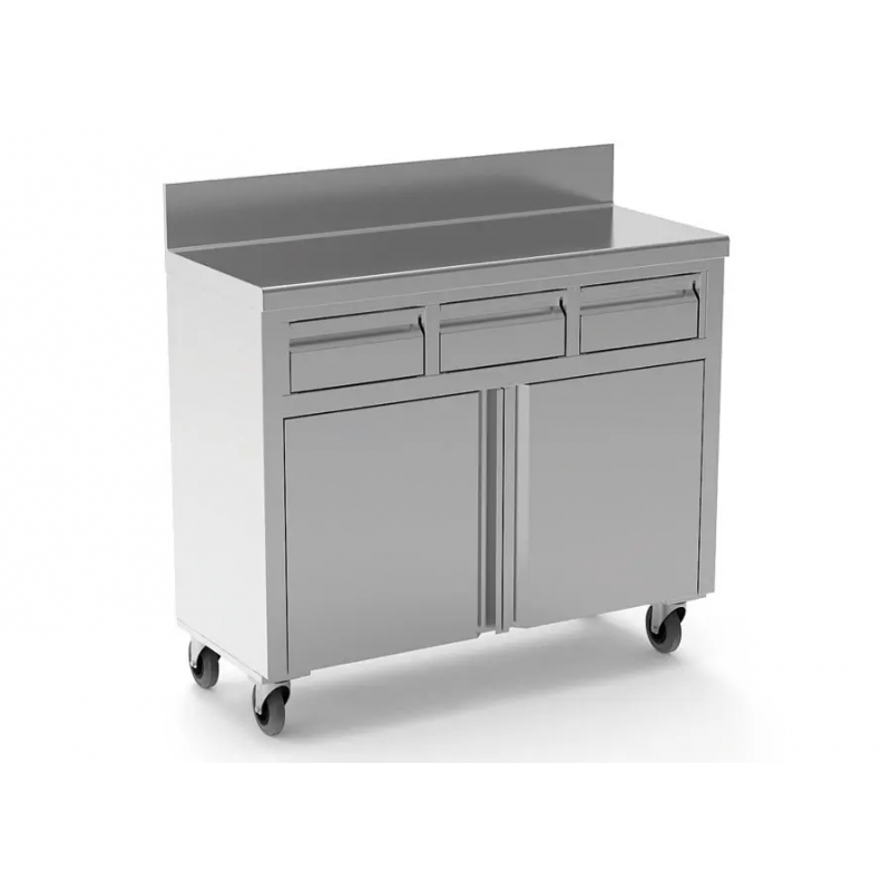 Desserte inox fermée ERATOS Dessertes de service