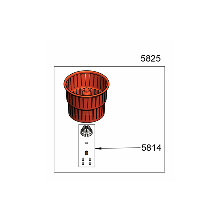 PANIER POUR E5SC DYNAMIC Pièces détachées DYNAMIC