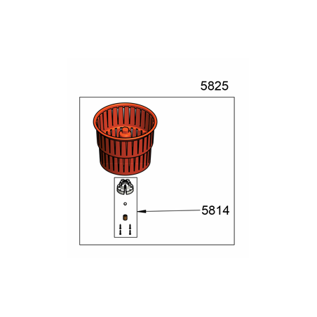 PANIER POUR E5SC DYNAMIC Pièces détachées DYNAMIC