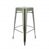 Set of 4 metal bar stools CHICAGO - CHR MARKET