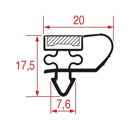 Joint de porte 765x505mm  Home