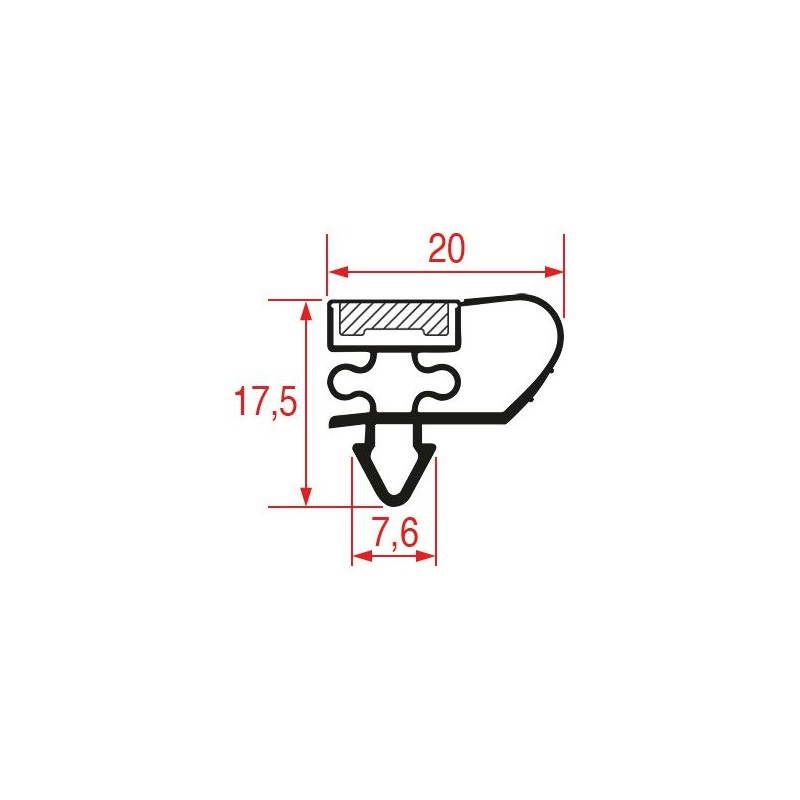 Joint de porte 765x505mm  Home