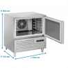 Mixed cooling cell | 5xGN1/1 or 600x400mm COOL HEAD Cooling cells