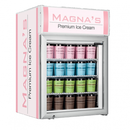 Mini negative display case 90L  Cold