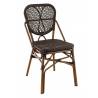 Chaise DAX | Marron  CHAISES EN ROTIN