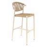 ALICANTE straw high chair BE EXPRESS Gamme DINARD