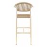 ALICANTE straw high chair BE EXPRESS Gamme DINARD