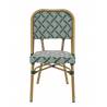 ODÉON chair | Cream & Green  Gamme DINARD