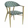 BERCY armchair | Cream & Green  restaurant room