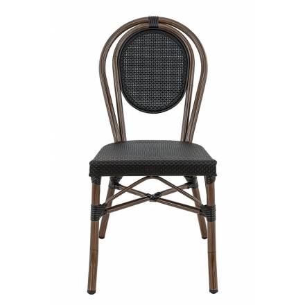 Chaise PARIS | Noir  Salle