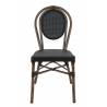 Chaise PARIS | Noir  CHAISES EN TOILE/CORDE