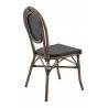Chaise PARIS | Noir  CHAISES EN TOILE/CORDE