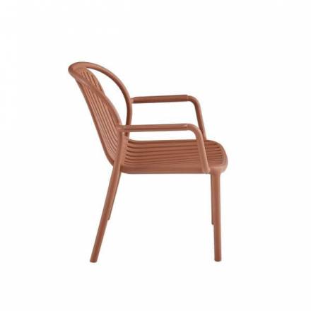 Lot de 4 fauteuils Lounge DOHA | Terra  CHAISES EN POLYPROPYLÈNE