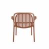 Fauteuil Lounge DOHA | Terra  CHAISES EN POLYPROPYLÈNE