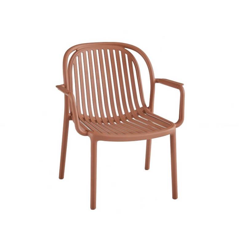 Lot de 4 fauteuils Lounge DOHA | Terra  CHAISES EN POLYPROPYLÈNE