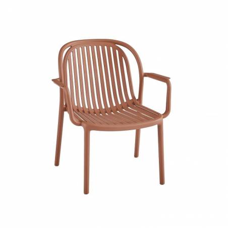 Lot de 4 fauteuils Lounge DOHA | Terra  CHAISES EN POLYPROPYLÈNE