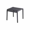 copy of Set of 4 DOHA Lounge Armchairs | Anthracite  Gamme MONACO