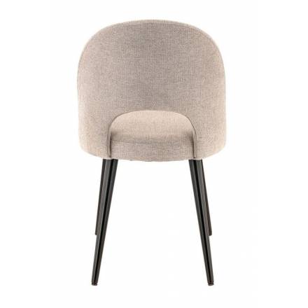 Lot de 2 chaises GINETTE | Beige  Chaises d'intérieur