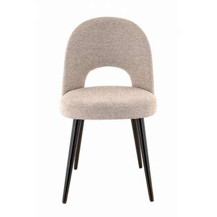 Set of 2 GINETTE beige chairs  INDOOR CHAIRS