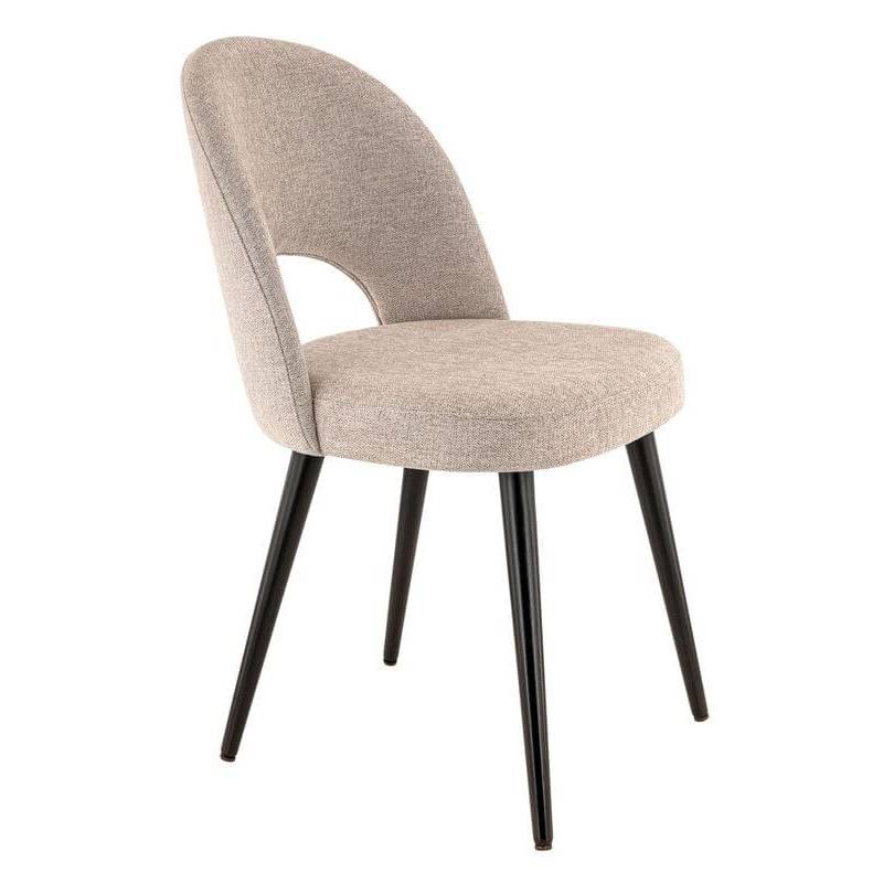 Set of 2 GINETTE beige chairs  INDOOR CHAIRS