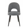 Chaises GINETTE | Gris  Chaises d'intérieur