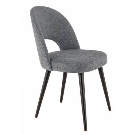 Chaises GINETTE | Gris  Chaises d'intérieur