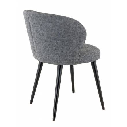 Lot de 2 fauteuils ANGÈLE | Gris  Chaises d'intérieur