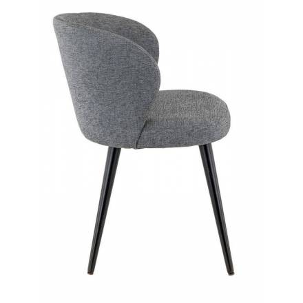 Lot de 2 fauteuils ANGÈLE | Gris  Chaises d'intérieur