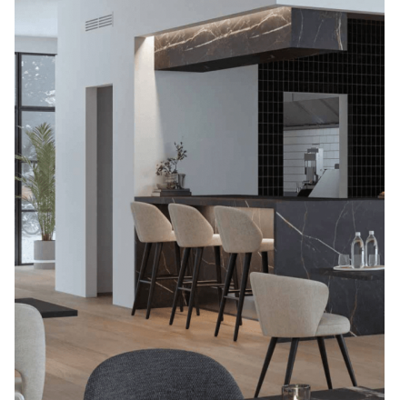 Chaise haute MARIUS BST | Gris  Chaises d'intérieur