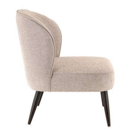 EUGÉNIE beige lounge chair  INDOOR CHAIRS