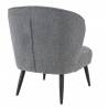 EUGÉNIE Grey lounge chair  INDOOR CHAIRS