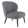 EUGÉNIE Grey lounge chair  INDOOR CHAIRS
