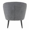 EUGÉNIE Grey lounge chair  INDOOR CHAIRS