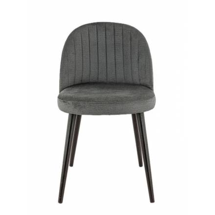 Lot de 2 chaises ÉMILE| Anthracite  Chaises d'intérieur