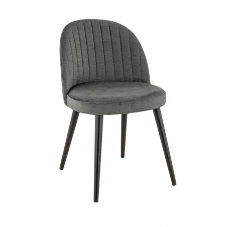 Lot de 2 chaises ÉMILE| Anthracite  Chaises d'intérieur