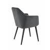 Set of 2 Armchairs ALFONSE anthracite BE EXPRESS INDOOR CHAIRS