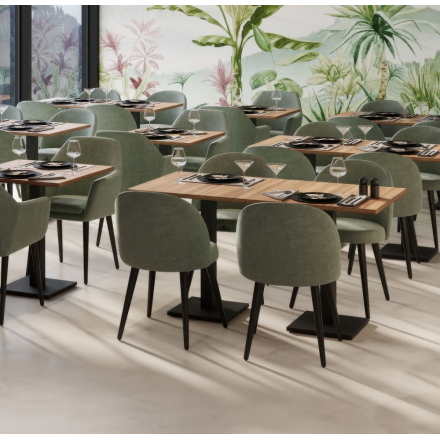 Set of 2 ÉLOÏSE chairs | Green  INDOOR CHAIRS