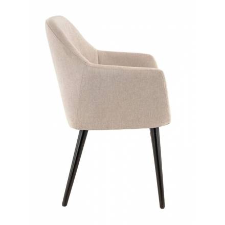 Lot de 2 fauteuils ROMEO | Beige  Chaises d'intérieur