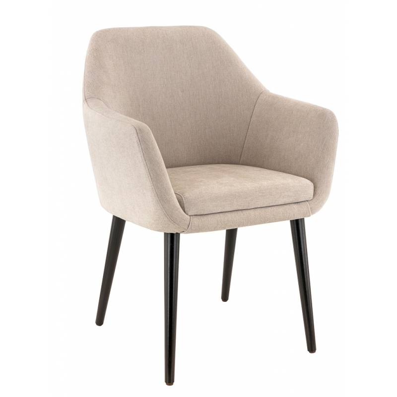 Lot de 2 fauteuils ROMEO | Beige  Chaises d'intérieur