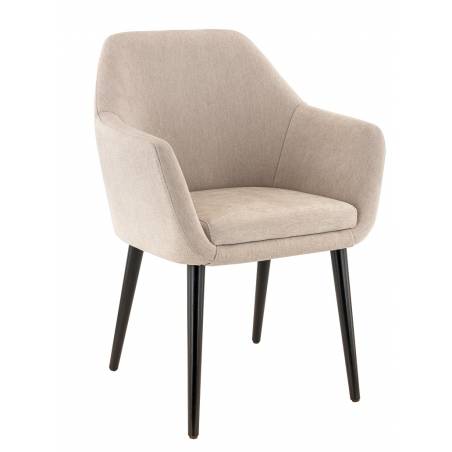 Lot de 2 fauteuils ROMEO | Beige  Chaises d'intérieur