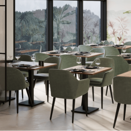 Lot de 2 fauteuils ROMEO | Terra  Chaises d'intérieur